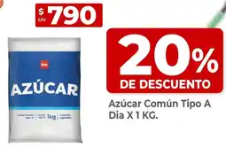 Supermercados DIA Azúcar común tipo a dia oferta