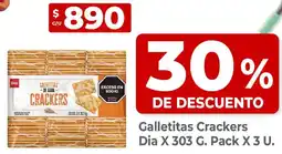 Supermercados DIA Dia crackers galletitas oferta