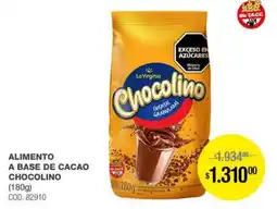 Atomo Conviene Lavirginia alimento a base de cacao chocolino oferta