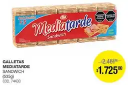Atomo Conviene Mediatarde galletas sandwich oferta