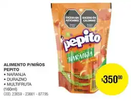 Atomo Conviene Pepito alimento p/niños oferta