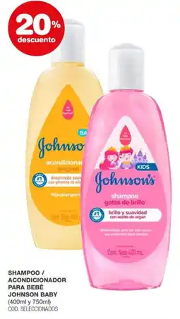 Atomo Conviene Johnson baby shampoo / acondicionador para bebé oferta