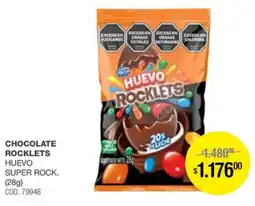 Atomo Conviene Huevo rocklets chocolate super rock oferta