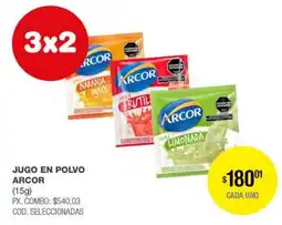 Atomo Conviene Arcor jugo en polvo oferta