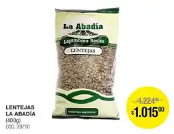 Atomo Conviene La abadía lentejas oferta