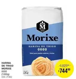 Atomo Conviene Morixe harina de trigo 0000 oferta