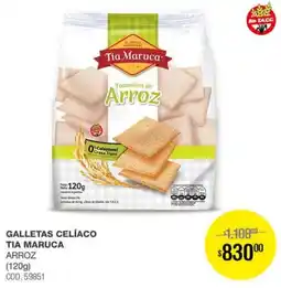 Atomo Conviene Tia maruca galletas celíaco arroz oferta