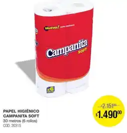 Atomo Conviene Campanita soft papel higiénico oferta