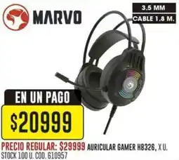 Coto Marvo auricular gamer H8326 oferta