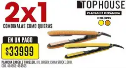 Coto Tophouse plancha cabello THHS10B oferta