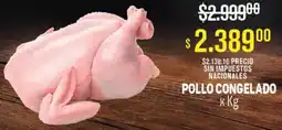 Makro Pollo congelado oferta