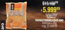 Makro Aro papas congeladas prefritas oferta