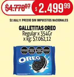 Makro Oreo galletitas regular oferta