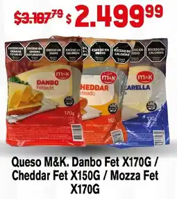Makro M&K queso danbo fet oferta