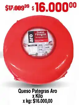 Makro Aro queso pategras oferta