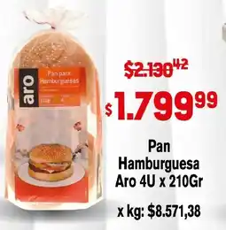 Makro Aro pan hamburguesa oferta
