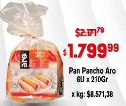 Makro Aro pan pancho oferta
