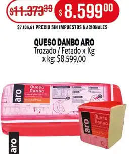 Makro Aro queso danbo trozado/fetado oferta