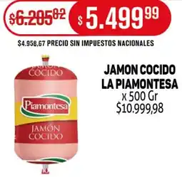 Makro La piamontesa jamon cocido oferta