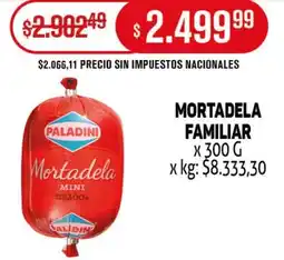 Makro Paladini mortadela familiar oferta