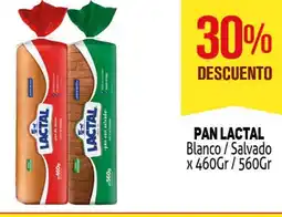 Makro Lactal pan blanco/salvado oferta