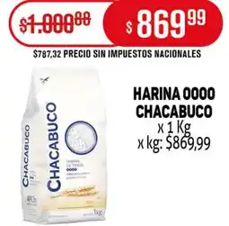 Makro Chacabuco harina 0000 oferta
