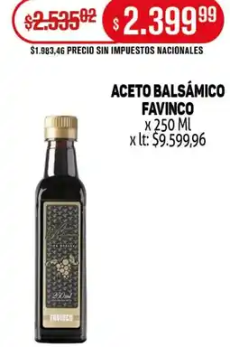 Makro Aceto balsamico favinco oferta