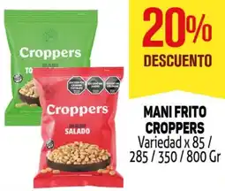 Makro Croppers mani frito variedad oferta