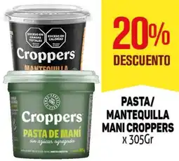 Makro Croppers pasta/ mantequilla mani oferta