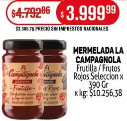 Makro La campagnola mermelada frutilla/frutos rojos seleccion oferta