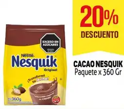 Makro Nesquik cacao paquete oferta