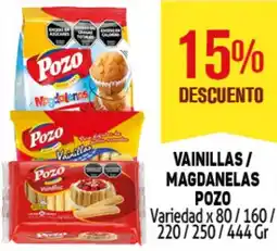 Makro Pozo vainillas/ magdanelas variedad oferta