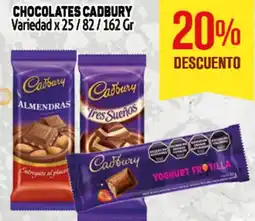 Makro Cadbury chocolates variedad oferta