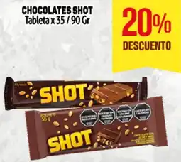 Makro Shot chocolates tableta oferta