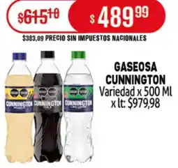 Makro Cunnington gaseosa variedad oferta