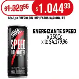 Makro Speed energizante oferta