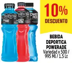 Makro Powerade bebida deportica variedad oferta