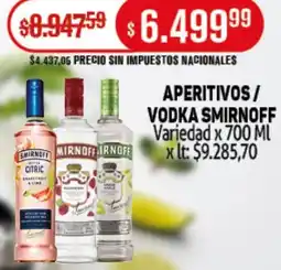 Makro Smirnoff aperitivos/ vodka variedad oferta