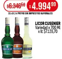 Makro Cusenier licor variedad oferta