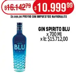 Makro Blu gin spirito oferta