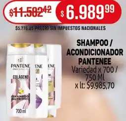 Makro Pantene shampoo / acondicionador variedad oferta