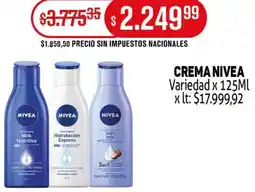 Makro Nivea crema variedad oferta
