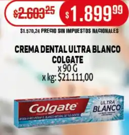 Makro Colgate crema dental ultra blanco oferta