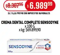 Makro Sensodyne crema dental complete oferta