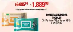 Makro Toddler toallitas humedas oferta