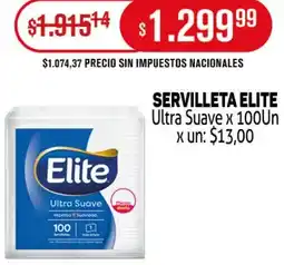 Makro Elite servilleta ultra suave oferta