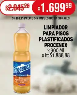 Makro Procenex limpiador para pisos plastificados oferta