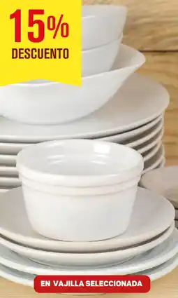 Makro En vajilla seleccionada oferta
