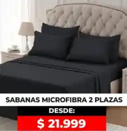Supermayorista Vital Sabanas microfibra 2 plazas oferta