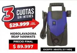 Supermayorista Vital Hidrolavadora reap 1400W oferta